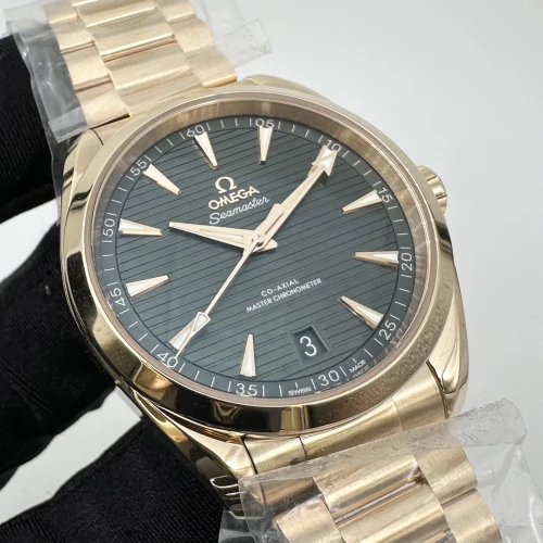 Omega Seamaster Aqua Terra 150 M Moonshine Gold